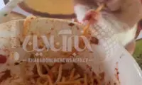 ویدیویی پربازدید از اسپاگتی خوردن جالب یک همستر