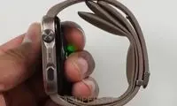 ساعتی که برای اندازه‌گیری فشار خون باد می‌شود 