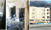همسایه فداکار برای نجات دختر 4ساله به دل آتش زد