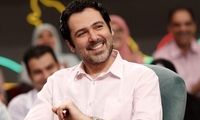 قابِ عاشقانه کوروش تهامی در شب تولد همسرش