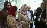 حجاب مجری مشهور روسیه در حسینیه امام خمینی