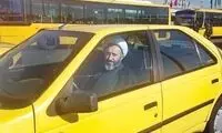 تصویر یک روحانیِ مسافرکش که دوباره وایرال شد