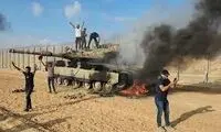 خوشحالی فلسطینی‌ها در خانه یک اسرائیلی