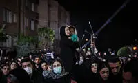 عکسی از تجمع تهران که طی ساعات اخیر فراگیر شد
