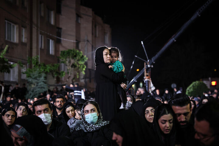 عکسی از تجمع تهران که طی ساعات اخیر فراگیر شد