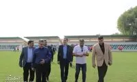 بازدید علی خطیر از استادیوم جدید استقلال