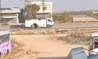 لحظه فرار ارتش سوریه از شهر حماه