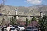 تصاویر تازه از پل B1 در کرج که امروز تخریب شد
