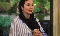 تیپ خاص خاطره حاتمی در جشن تولد آقای بازیگر