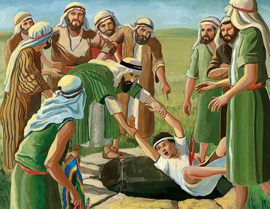 چاهی که یوسف پیامبر در آن انداخته شد