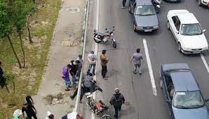  اقدام باورنکردنی راننده تویوتا بعد از تصادف
