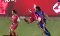 فن بروسلیِ بازیکن پرسپولیس روی بلانکو