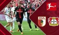 خلاصه بازی بایرلورکوزن - آگزبورگ 