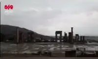 کانال‌های شگفت‌انگیز تخت‌ جمشید برای مهار سیل