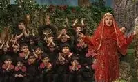 گریه خاله شادونه حین اجرای برنامه در تلویزیون!