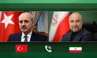 گفتگوی خبرساز قالیباف با رئیس مجلس ترکیه درباره جنگ با اسرائیل 