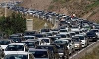 ترافیک سنگین بازگشت تهرانی‌ها در ۲ جاده شمالی