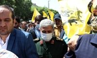 پوشش متفاوت سردار قاآنی در عراق جلب‌توجه‌ کرد