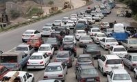 ترافیک بسیار سنگین در مسیرهای ورودی به تهران