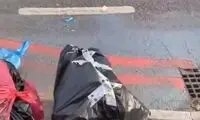 خیابان‌های لندن تبدیل به زباله شد