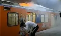 متروی استانبول دچار آتش‌سوزی شد