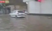 تصاویر تازه و هولناک از سیل در زاهدان 