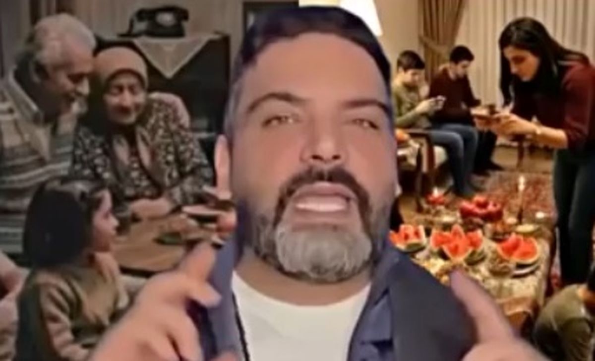 کل‌کلِ احسان علیخانی با هوش مصنوعی وایرال شد