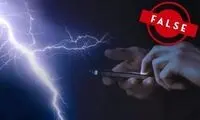 پایان یک باور غلط درباره گوشی‌های موبایل و آذرخش