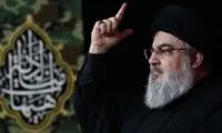 قابی از حسن نصرالله که توجه کاربران را جلب کرد