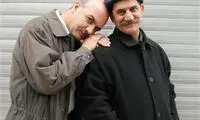 عکس زیرخاکی از ایرج طهماسب و حمید جبلی