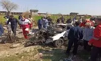 لحظه وحشتناک برخورد قطار تهران به گرگان با پژو