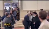 چهره غمزده دختران رئیسی در مراسم یادبود پدرشان