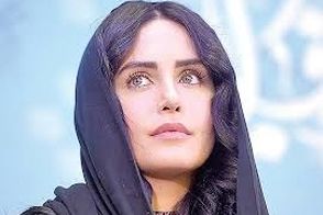 الناز شاکردوست از گریمش در فیلم کج‌پیله رونمایی کرد