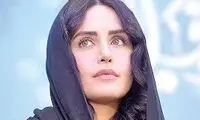 الناز شاکردوست از گریمش در فیلم کج‌پیله رونمایی کرد