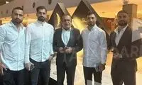 عکس یادگاری لژیونرهای ایرانی در قطر