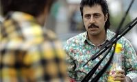 عکس پربازدید هومن حاجی‌عبداللهی در خاکسپاری امید جهان