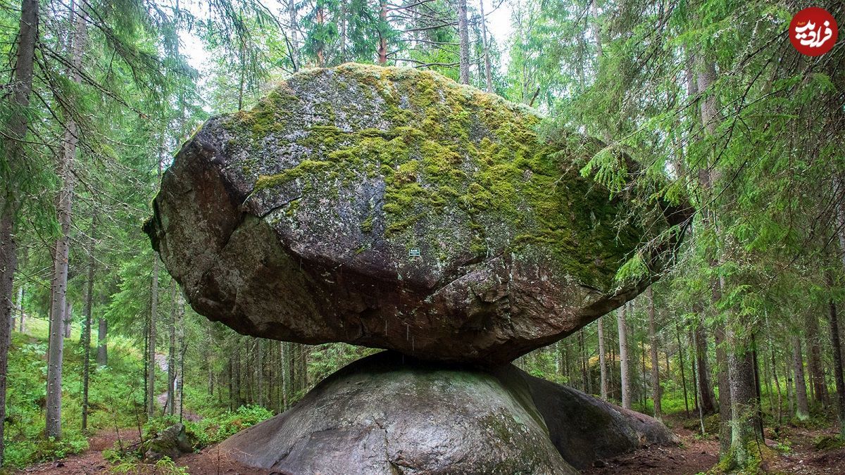 صخرۀ عجیبی که ۱۲ هزار سال با جاذبه مبارزه کرده