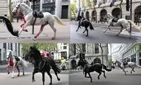صحنه‌ای وهمناک در انگلیس به سبک فیلم‌های آخرالزمانی