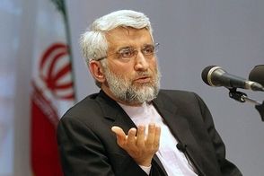 لو رفتن رمز عابربانک سعید جلیلی در نمایشگاه کتاب