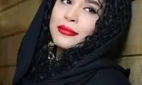 ژست جذاب و دیدنی ملیکا شریفی‌نیا در میان گل‌ها