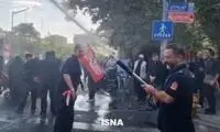 تدبیر آتش‌نشانی برای جلوگیری از گرمازدگی مردم