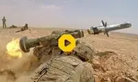 لحظه ساقط کردن موشک روسی توسط سرباز اوکراینی