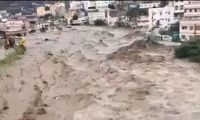 تصاویر توجه‌برانگیز از بارش باران در عربستان