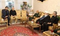 دیدار سرلشکر موسوی با خانواده فرماندهان شهید جنگ ۱۲ روزه