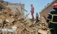 ریزش دلهره‌آور ساختمان؛ این بار در سنندج!