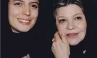 ویدیویی وایرال شده از لیلا حاتمی در مراسم خاکسپاری مادرش