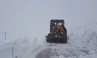 برف شدید 220 راه روستاییِ این استان را مسدود کرد