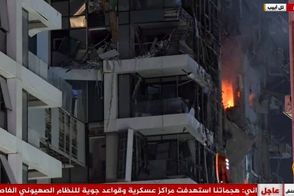 گزارش زنده خبرنگار کانال ۱۳ اسرئیل از حمله ایران