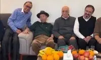 آوازخوانی علی نصیریان در یک شب‌نشینی