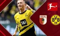 خلاصه بازی دورتموند  - آگزبورگ 